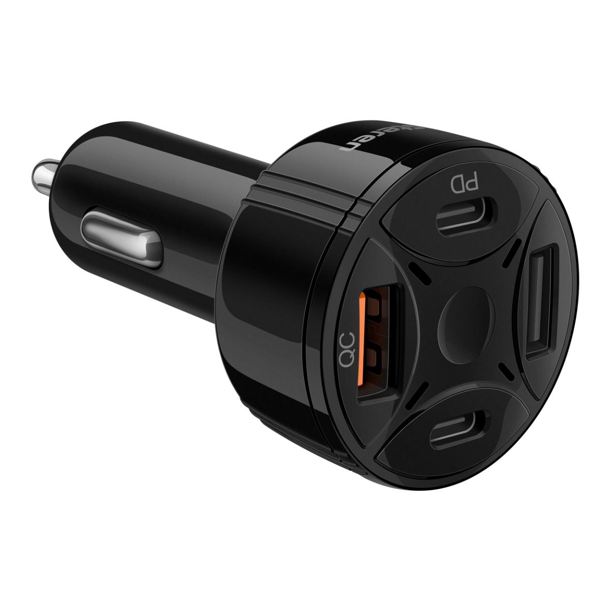Cargador USB C PD 30 W y USB QC 18 W, para auto