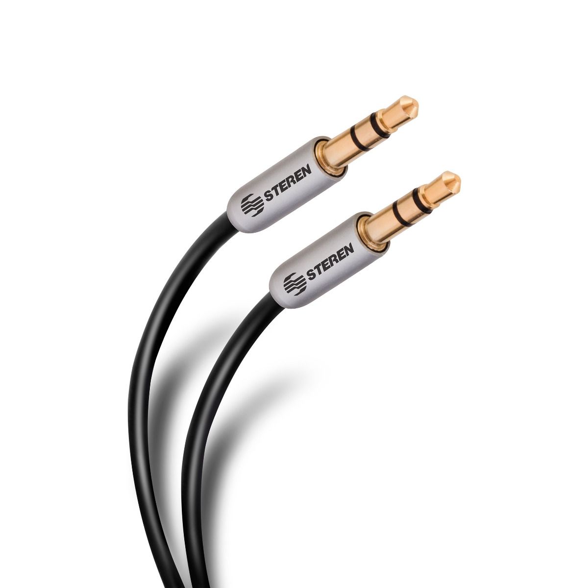 Hasta aquí Embrión eliminar Cable auxiliar plug a plug 3,5 mm de 3,6 m, ultradelgad
