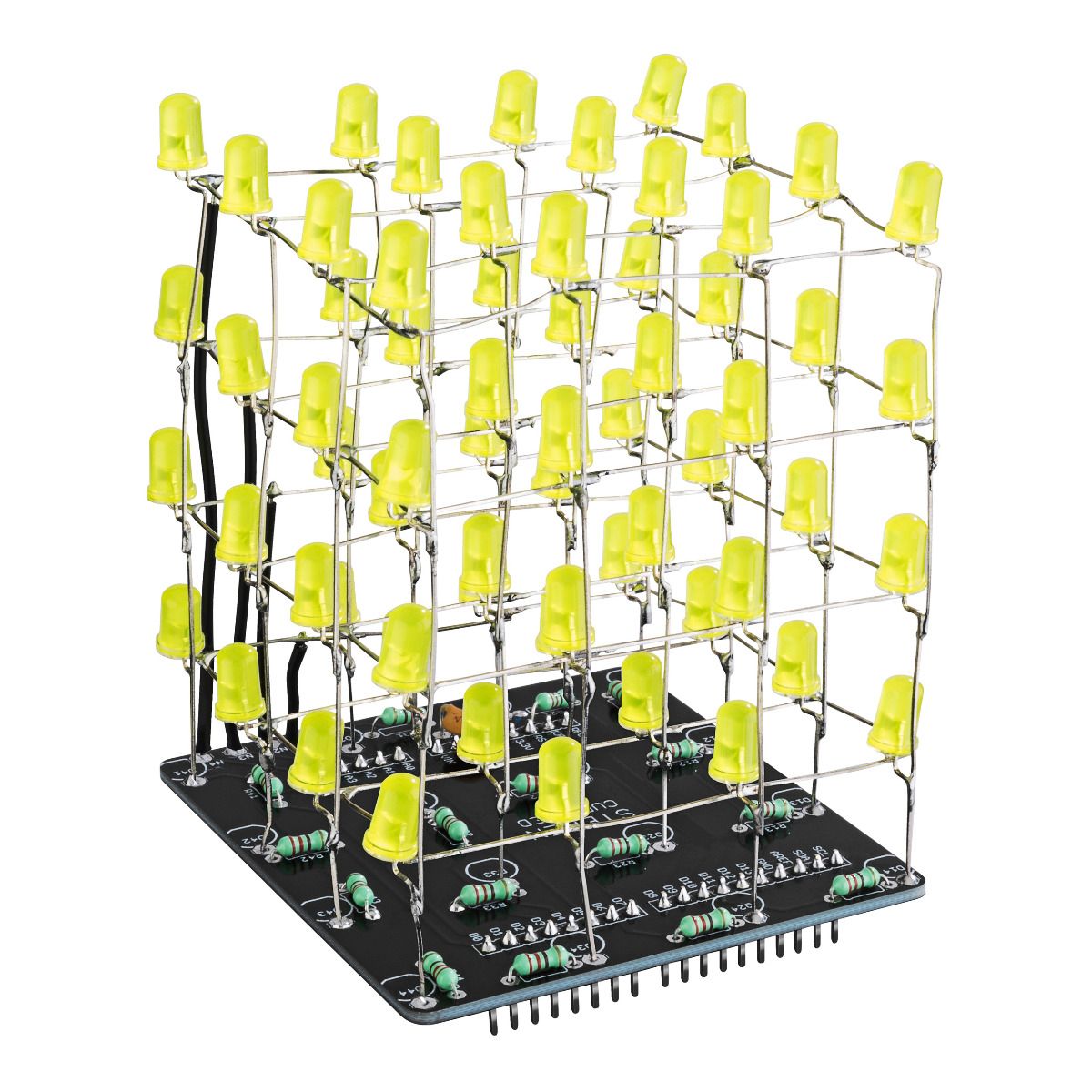 Figura Búho cable Kit de cubo LED 3D