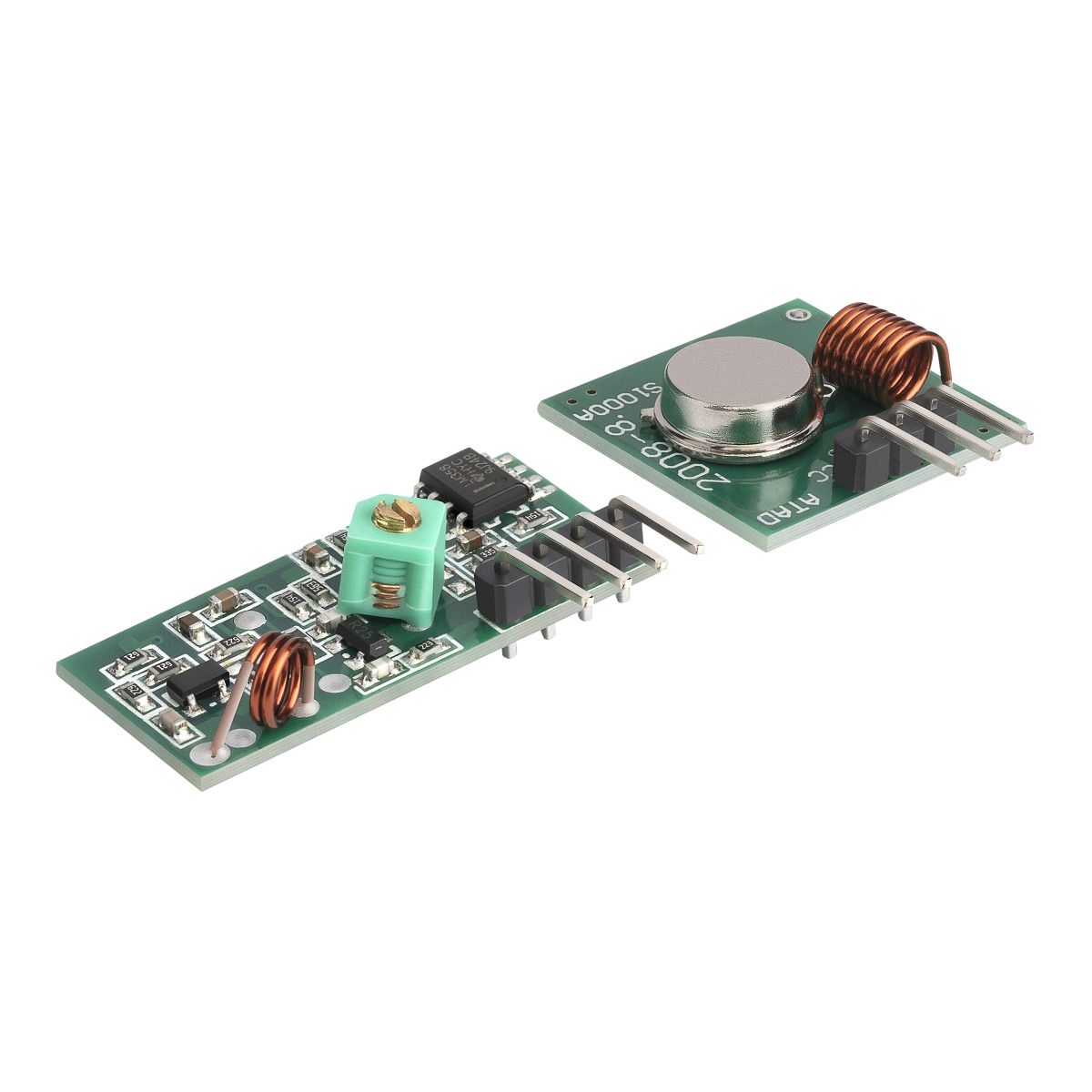 crucero Tan rápido como un flash Objeción Módulo RF 433MHz (transmisor y receptor) para Placas de