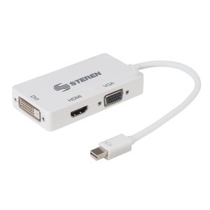 Adaptador Mini DisplayPort / Thunderbolt™ a VGA/HDMI/DVI