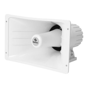 Trompeta rectangular con unidad de 40 W, de plástico