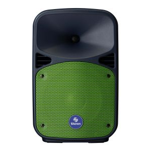Parlante Amplificado de 8" 1,100 W PMPO Bluetooth con batería recargable