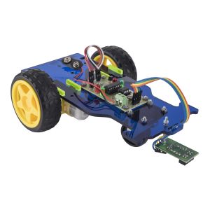 Kit de robot seguidor de línea para armar color verde