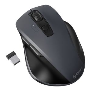 Mouse Bluetooth* / RF, multiequipo 600 / 1200 / 1800 / 2400 DPI