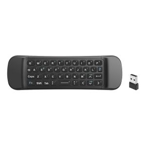 Teclado y control remoto inalámbrico para Smart TV, con Air mouse y autoaprendizaje