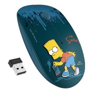 Mouse inalámbrico 1600 DPI The Simpsons™-BartPaint