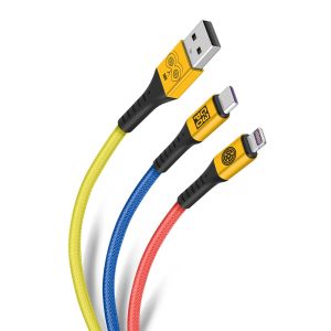 Cable 2 en 1, USB a Lightning / USB C Star Wars™ de 1 m