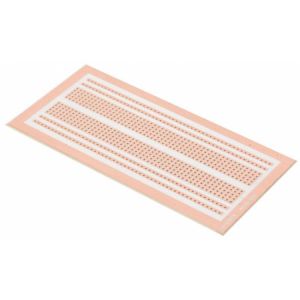 Baquela perforada tipo protoboard de 7 cm x 14,5 cm