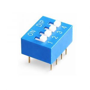 Switch deslizable (Dip Switch) de 4 posiciones