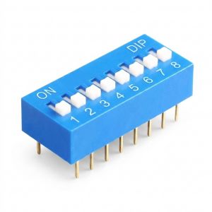 Switch deslizable (Dip Switch) de 8 posiciones