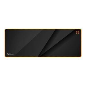 Mouse Pad Xtreme Gamer color negro contorno naranja