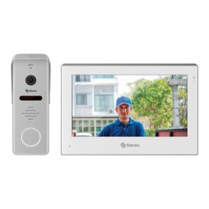 Video timbre Wi-Fi* con pantalla touch a color de 7"