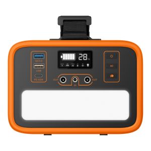 Estación de energía portátil de 92,000 mAh con inversor de corriente de 300 W (110 Vca)