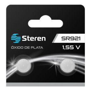 Pila de óxido de plata tipo botón "SR921"