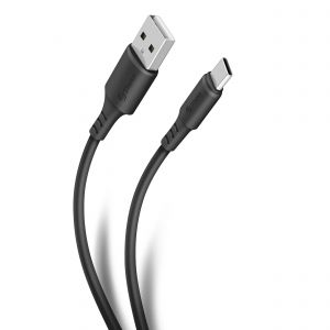 Cable USB a USB C de 2 m color negro