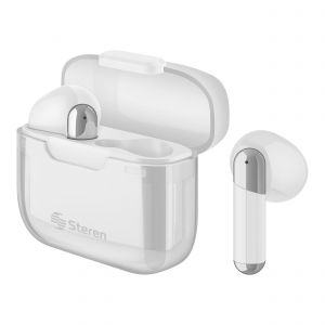Audífonos Bluetooth* Touch True Wireless ergonómicos color blanco