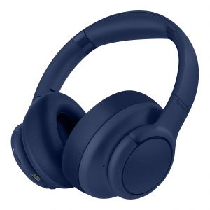 Audífonos Bluetooth* multipunto con Extra Bass, color azul