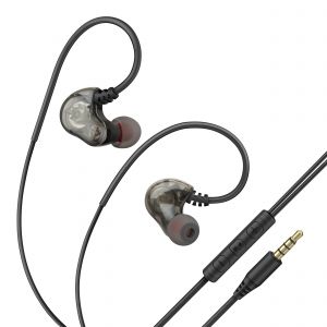 Audífonos 3,5 mm Hi-Fi con doble bobina color claro