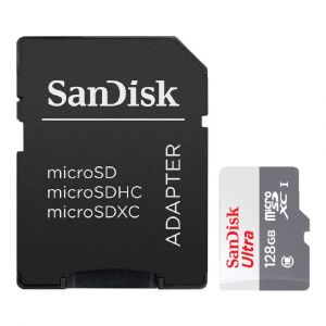 Memoria microSD XC de 128 GB, clase 10 SanDisk*