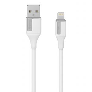 Cable USB a Lightning de 2 m 30 W, color blanco