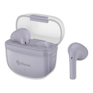 Audífonos Bluetooth* FreePods Crystal Pro TWS touch, color lila
