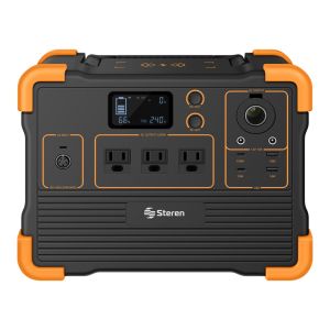Estación de energía portátil de 576 Wh con inversor de corriente de 600 W (110 Vca) y app