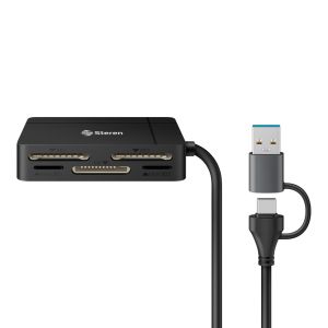 Lector-Escritor USB-C / USB 3.0 OTG para tarjetas de memoria