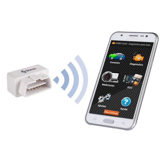 Exención Marquesina Componer Escáner automotriz OBD2 Bluetooth* para Android