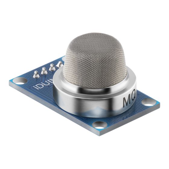 Fraternidad Civil suerte Sensor de humo y gas para Arduino y microcontroladores