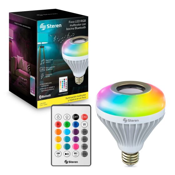 Vigilancia Camion pesado Derrotado Foco LED RGB decorativo con bocina Bluetooth*, 6,5 W