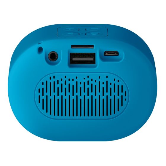 Masculinidad hotel Tableta Mini bocina Bluetooth* con reproductor USB/microSD y ra