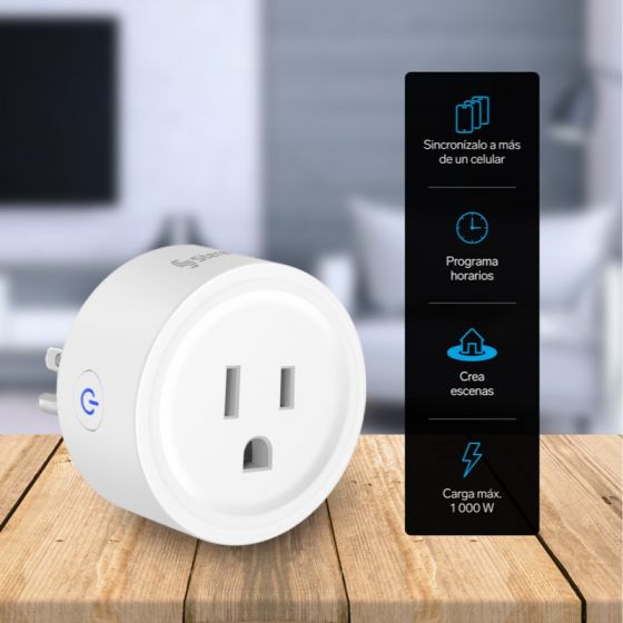 Steren Contacto Wi-Fi para Smart Home Controla tus di