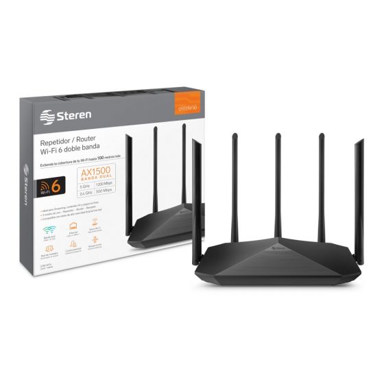 Repetidor Router Wi-Fi AX1500 Cobertura 100m Co