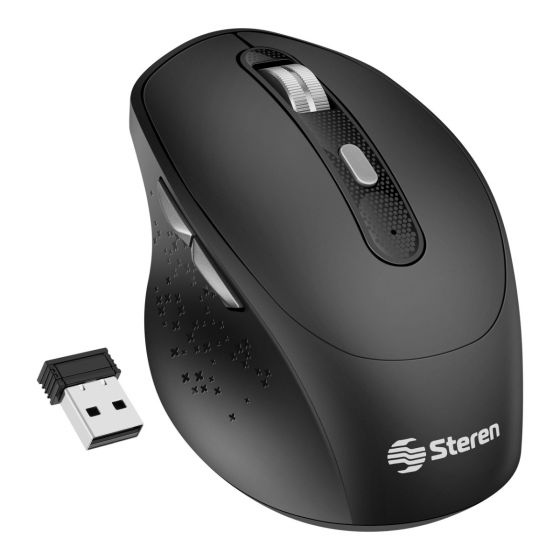 Steren Mouse Inalambrico Se Apaga Mouse Bluetooth/Rf 800/1200/1600